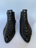 ARABESQUE - High Quality Leather, Black Shoe, Handmade