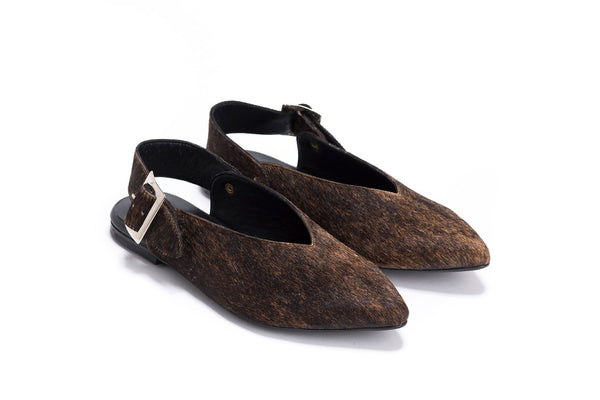 KULTUM - High Quality Leather, Brown Sandals, Handmade