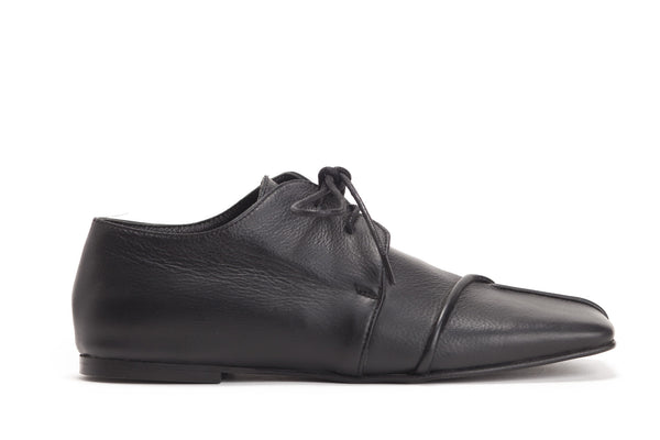 NHASS - High Quality Fee Style Leather, Basic Black Shoe, Handmade