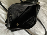 1983 bag-High Quality leather black handmade